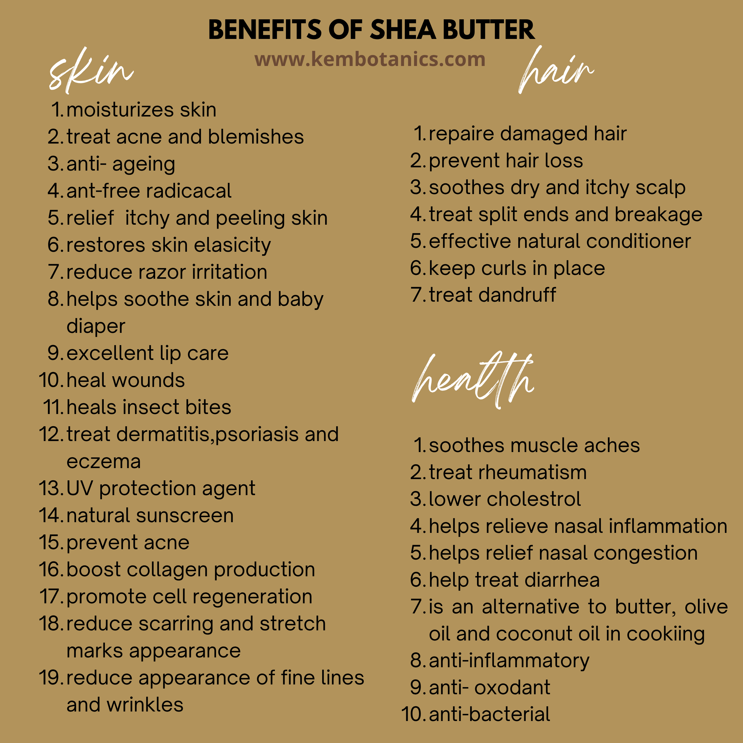 shea butter shea butter